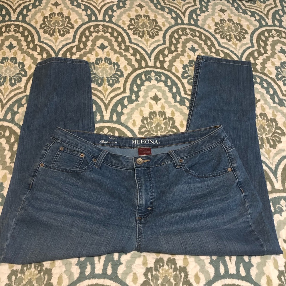 Cropped Jeans